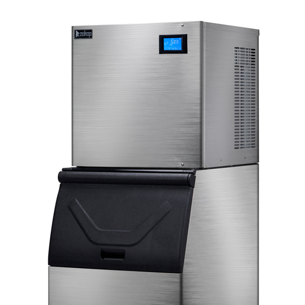 美规 BT-400主机 120V 600W 400lbs/181kg/24h 制冰机 银色 不锈钢 液晶显示屏/12*13铜冰格 商用-15