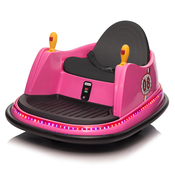  【Same code 65817206】6V 7A.h Bumper Car Pink