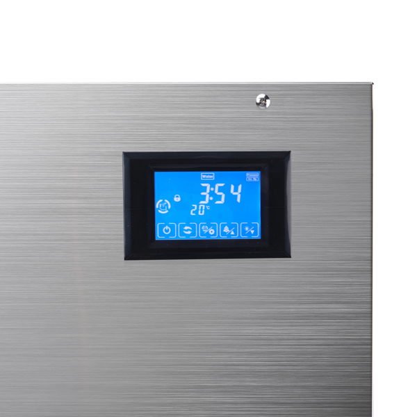美规 BT-400主机 120V 600W 400lbs/181kg/24h 制冰机 银色 不锈钢 液晶显示屏/12*13铜冰格 商用-60