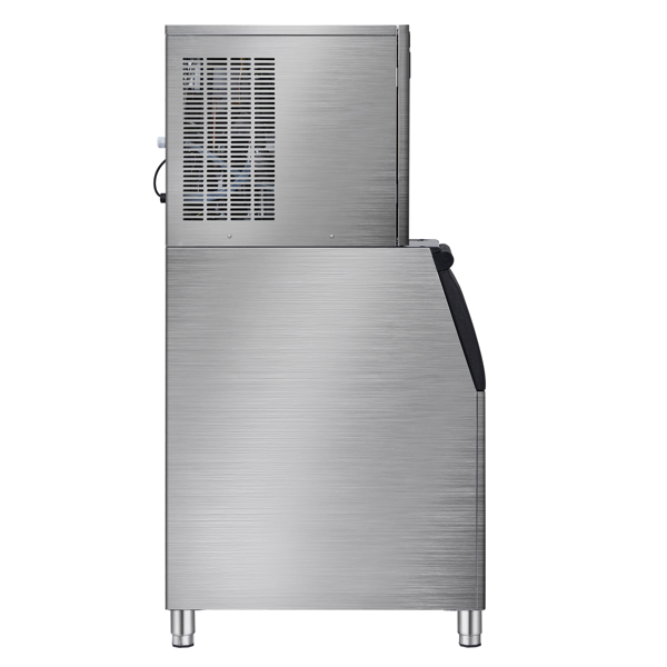 美规 BT-550主机 120V 700W 550lbs/250kg/24h 制冰机 银色 不锈钢 液晶显示屏/13*14铜冰格 商用-11