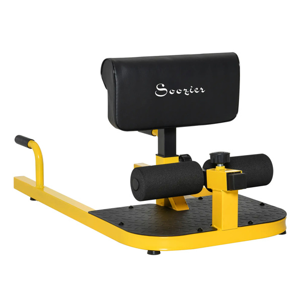   3-in-1 fitness equipment for push-ups, sit-ups and squats - yellow