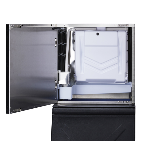 美规 BT-550主机 120V 700W 550lbs/250kg/24h 制冰机 银色 不锈钢 液晶显示屏/13*14铜冰格 商用-71