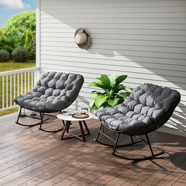 2PCS Rocking Chair ( Amazon Shipping)（Prohibited by WalMart）