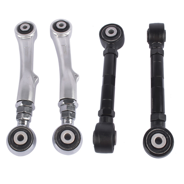 4Pcs Rear Adjustable Camber & Toe Control Arm Kit for Tesla Model X 2015-2020 Model S 2013-2020