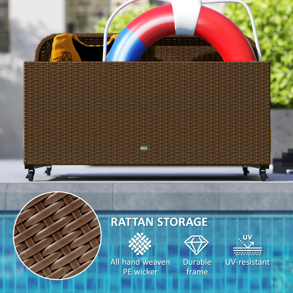  Rattan Storage Basket