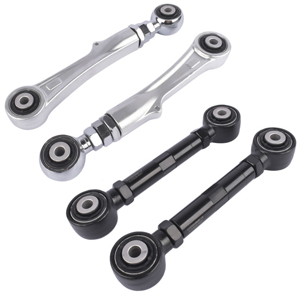 4Pcs Rear Adjustable Camber & Toe Control Arm Kit for Tesla Model X 2015-2020 Model S 2013-2020