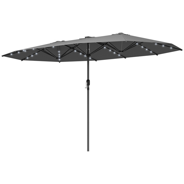 Outdoor beach umbrella/Double-Sided Sun Umbrella   ( Amazon Shipping)