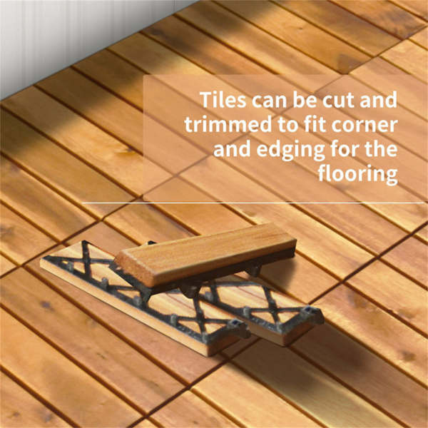 27 multifunctional outdoor floor tiles, 12