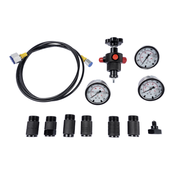 Hydraulic Nitrogen Accumulator Charging Kit Gas Charging Sys Pressure Test Set