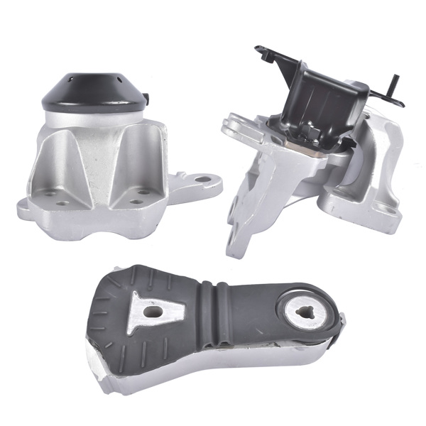 发动机支架 3PCS Engine Mounts Trans Mount for 2016-2019 Ford Explorer 3.5L Auto Trans-1