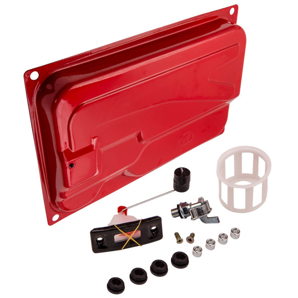 5 Gallon Universal Gas Tank w/ Fuel Filter Cap Gauge Petcock for EC2500 Engine