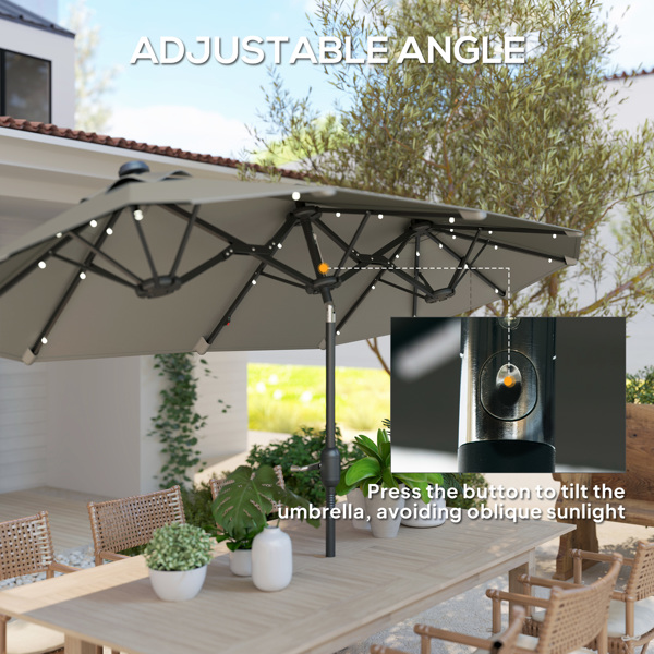 Cantilever Tilt Offset Patio Umbrella   ( Amazon Shipping)