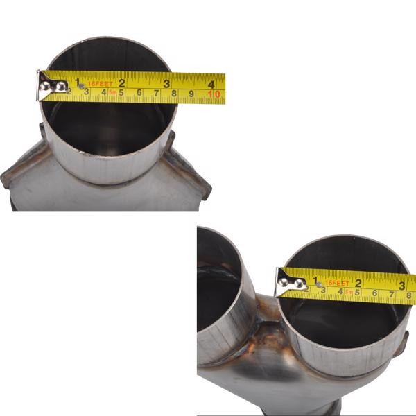 排气分路管 Y-Pipe Exhaust Pipe Adapter Connector 2''/2.25''/2.5''/2.75''/3''ID Single/Dual MT015014（禁售亚马逊 & TEMU）(不支持无理由退货)-5