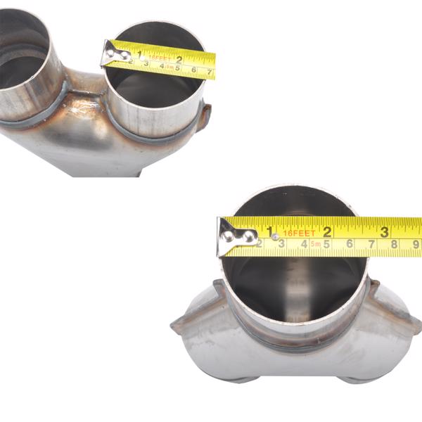排气分路管 Y-Pipe Exhaust Pipe Adapter Connector 2''/2.25''/2.5''/2.75''/3''ID Single/Dual MT015005（禁售亚马逊 & TEMU）(不支持无理由退货)-5