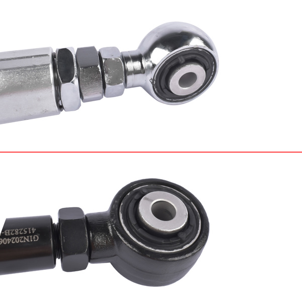 4Pcs Rear Adjustable Camber & Toe Control Arm Kit for Tesla Model X 2015-2020 Model S 2013-2020