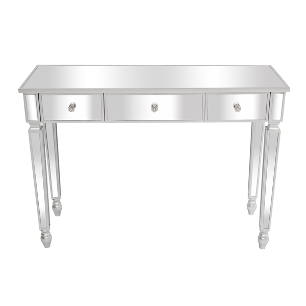 FCH Three Drawers Mirror Table Dressing Table Console Table