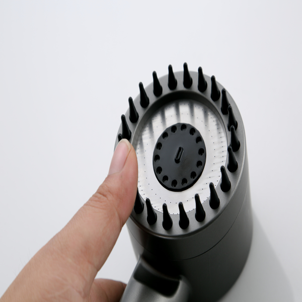 Filtered Shower Head with Handheld, Waterfall Showerhead High Pressure Water Flow Multiple Spray Modes Shower Head with Filter Gray