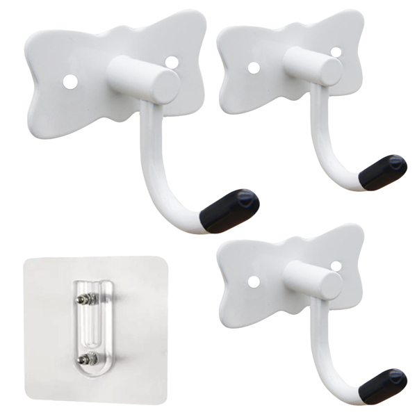 Butterfly-style practical and beautiful hanging hook for bathroom closet door-mounted hook behind the wardrobe door