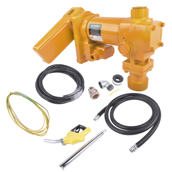 抽油泵 25GPM High Flow DC Fuel Pump Yellow Gas Heavy Duty Transfer Pump for Kerosene-7
