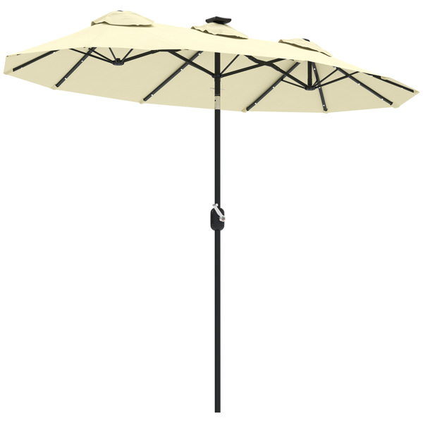 Outdoor beach umbrella/Double-Sided Market Umbrella  ( Amazon Shipping)（Prohibited by WalMart）