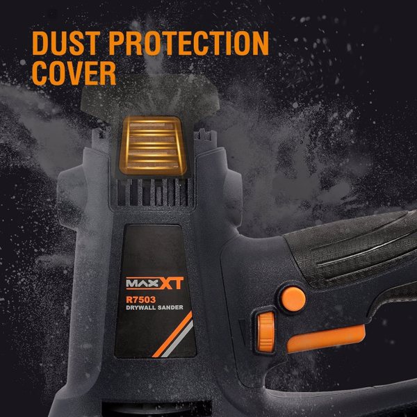 Handheld Drywall Sander 810W, Electric Sander for Walls,Rough and fine Sanding, 1500-2800RPM Variable Speed, Upgraded Pad, Adjustable Suction, Self-Dust-Extraction (120, Volts)[Unable to ship on weeke
