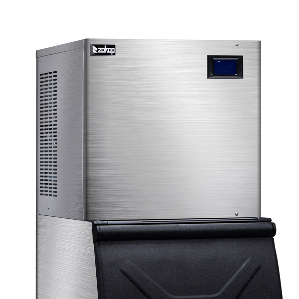 美规 BT-400主机 120V 600W 400lbs/181kg/24h 制冰机 银色 不锈钢 液晶显示屏/12*13铜冰格 商用-18