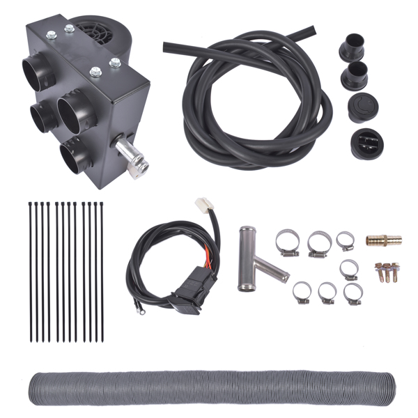 Black Front Cab Heater Kit with Defrost for Polaris Ranger 570 Mid-Size SSHK167-00 SSHK16700