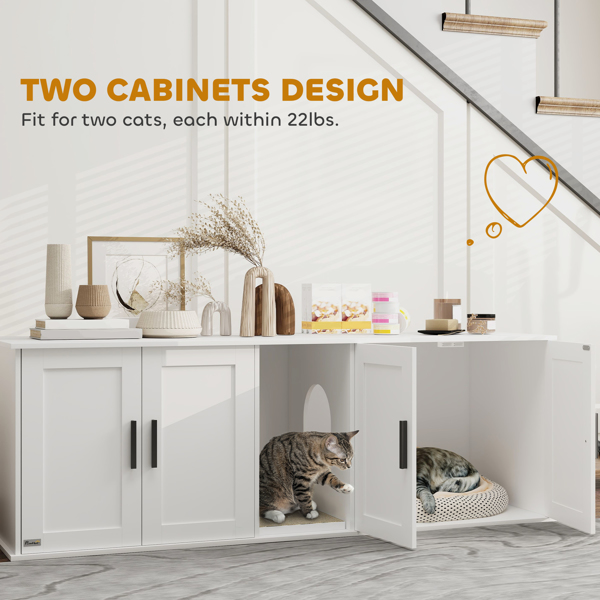 Wooden Cat House ( Amazon Shipping)（Prohibited by WalMart）