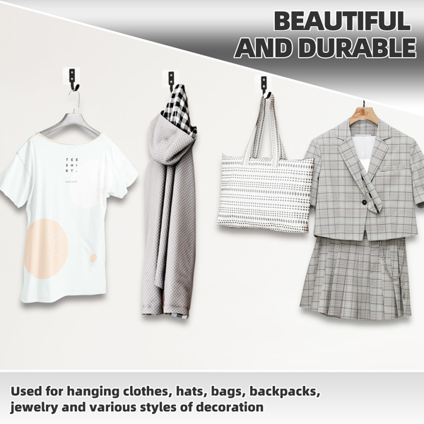 Stainless steel entrance hall decoration multi-scenario hooks for student schoolbags hooks
