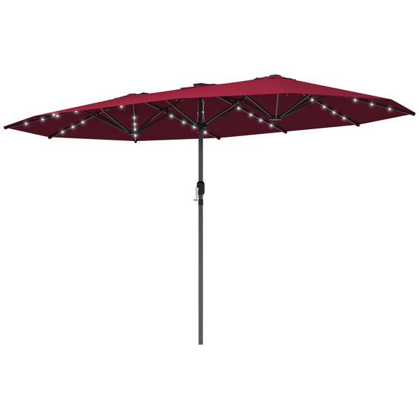 Outdoor beach umbrella/Double-Sided Sun Umbrella   ( Amazon Shipping)