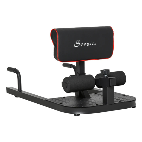   3-in-1 fitness equipment for push-ups, sit-ups and squats -  Black
