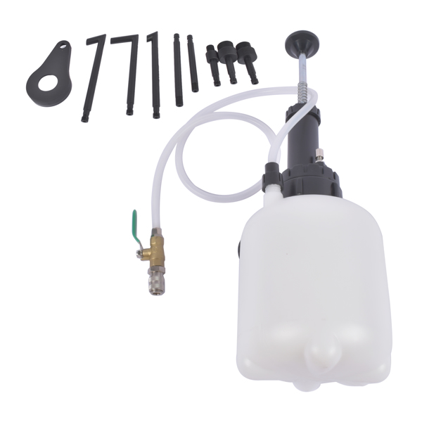 3L Transmission Oil Filling Tool System Fluid Pump Manual with ATF Adaptors Kit