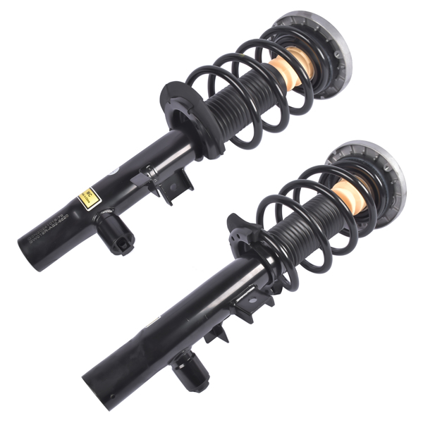 Pair Front Shock Absorber Struts Assembly w/EDC For BMW X3 F25 X4 F26 2011-2018