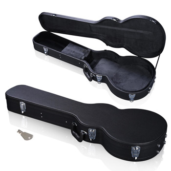 Guitar Hard Case for Acoustic Guitar  made of hard plywood wrapped in PU leather（No shipment on weekends）