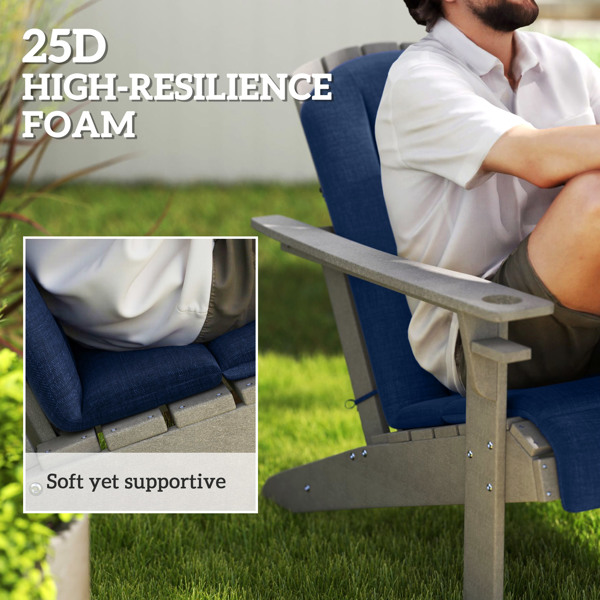 Set of 4 Outdoor Chair Cushion