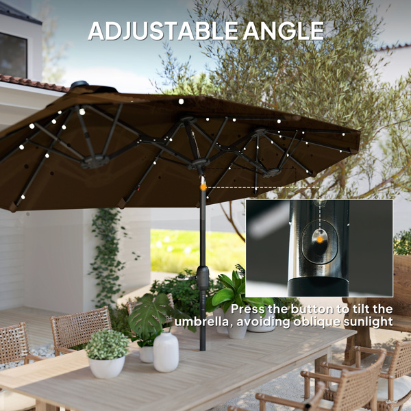 Cantilever Tilt Offset Patio Umbrella   ( Amazon Shipping)