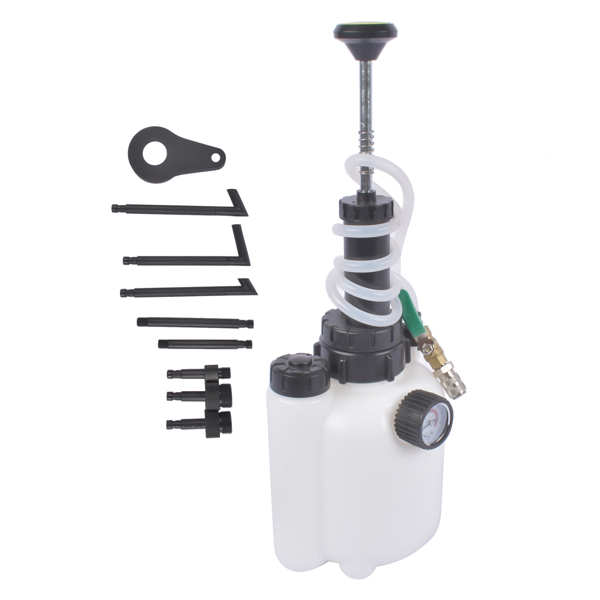 3L Transmission Oil Filling Tool System Fluid Pump Manual with ATF Adaptors Kit
