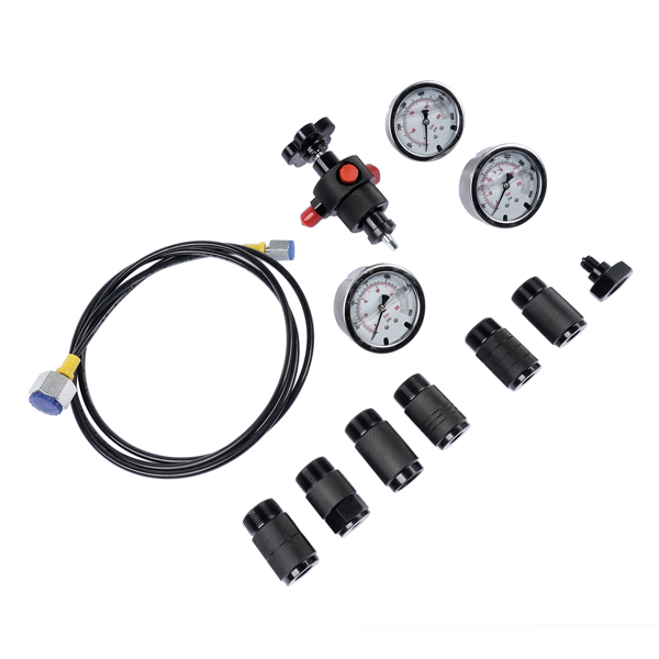 Hydraulic Nitrogen Accumulator Charging Kit Gas Charging Sys Pressure Test Set