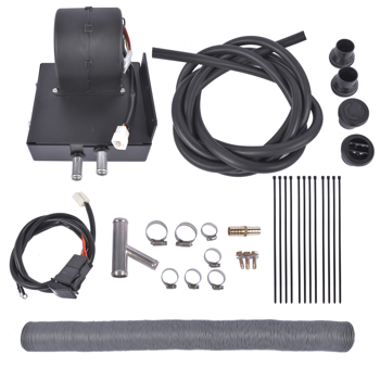 Black Front Cab Heater Kit with Defrost for Polaris Ranger 570 Mid-Size SSHK167-00 SSHK16700