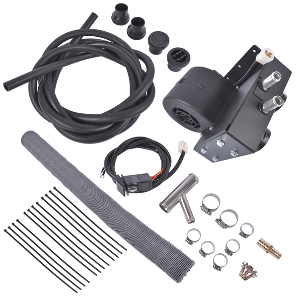 Black Front Cab Heater Kit with Defrost for Polaris Ranger 570 Mid-Size SSHK167-00 SSHK16700