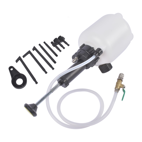 3L Transmission Oil Filling Tool System Fluid Pump Manual with ATF Adaptors Kit