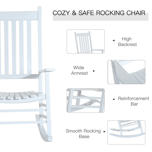 1PCS Rocking Chair ( Amazon Shipping)（Prohibited by WalMart）