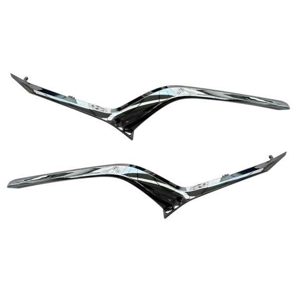 Front Left & Right Bumper Molding Trim for 2020-2023 Mazda CX-30 2.5L 4-Door DGH9507K0A DGH9507J0A