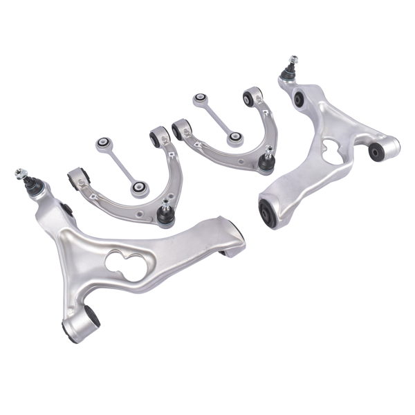 6x Front Control Arm w/Ball Joint Sway Bar Link for VW Touareg 11-17 7P0407021