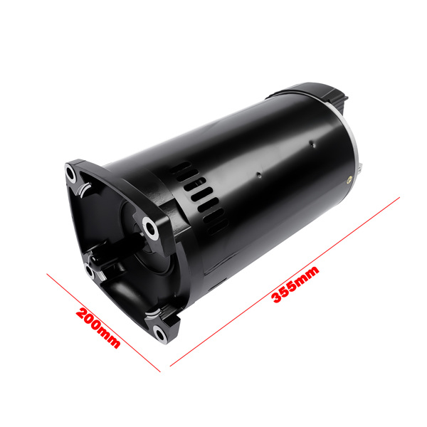 B2842 1.5HP Full Rated Square Flange Pool Pump Motor Replacement for Motor SQ1152 B842 EB842 B849 Balck 1Pc