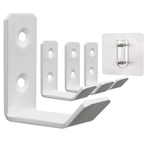 L-shaped practical hook multi-functional cabinet, wardrobe, bathroom, kitchen, living room hook