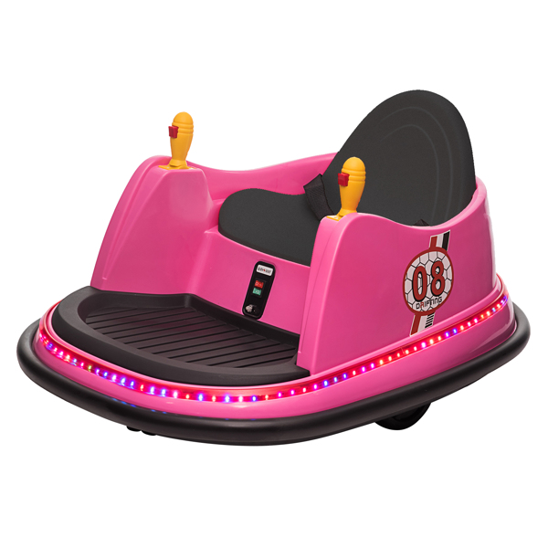  【Same code 65817206】6V 7A.h Bumper Car Pink