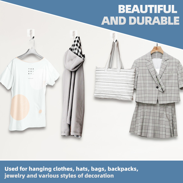 Stainless steel entrance hall decoration multi-scenario hooks for student schoolbags hooks
