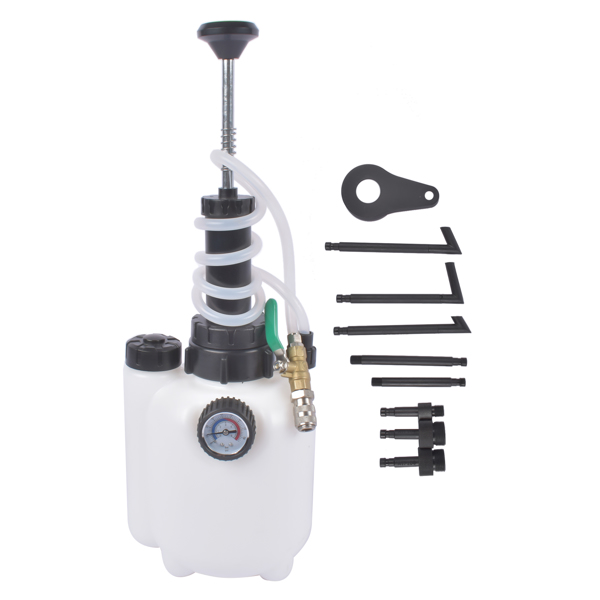3L Transmission Oil Filling Tool System Fluid Pump Manual with ATF Adaptors Kit