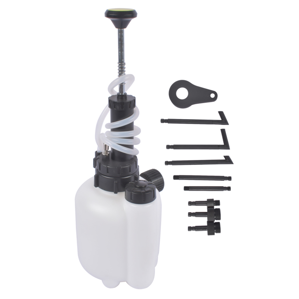 3L Transmission Oil Filling Tool System Fluid Pump Manual with ATF Adaptors Kit